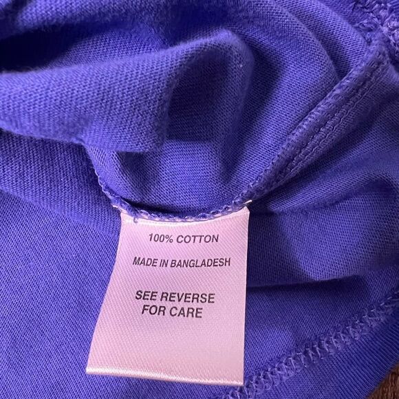 Kiwi Fresh Christmas Ho Ho Ho Top-Size Medium Petite - Picture 3 of 6